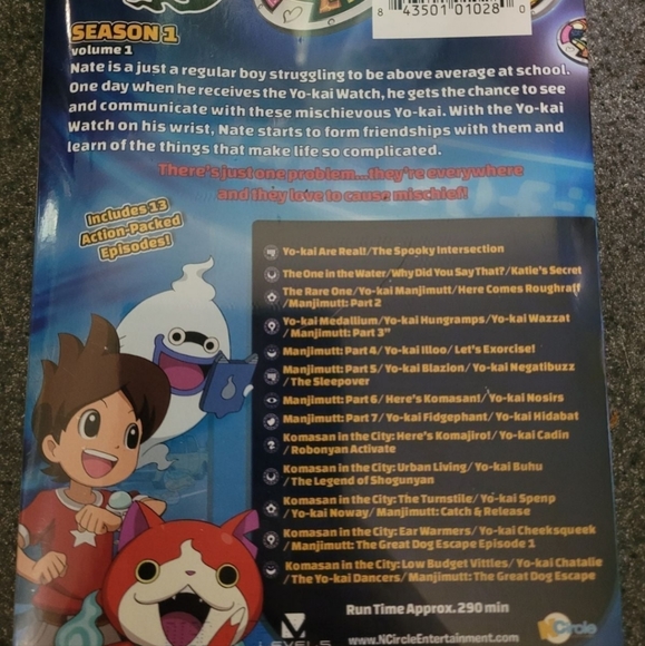 Yo-Kai Watch DVD and Exclusive Watch Comic, Limited Edition Gift Set - Picture 5 of 6